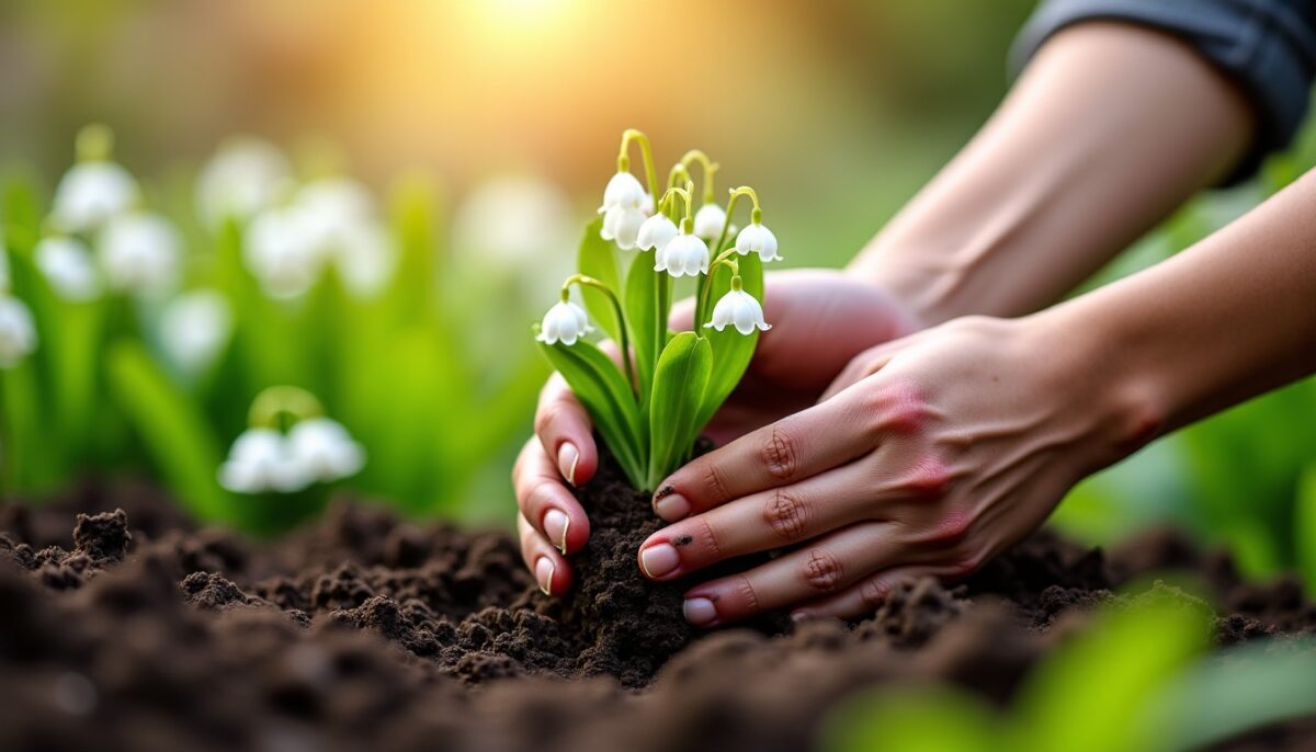 Guide complet : Planter du muguet avec ses racines pas à pas