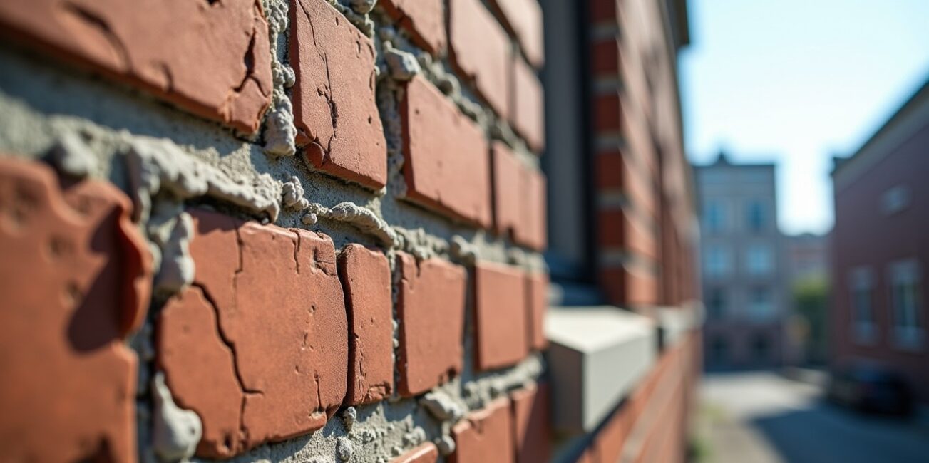 Façade endommagée : Estimation des coûts de réparation en fonction de la sévérité des fissures