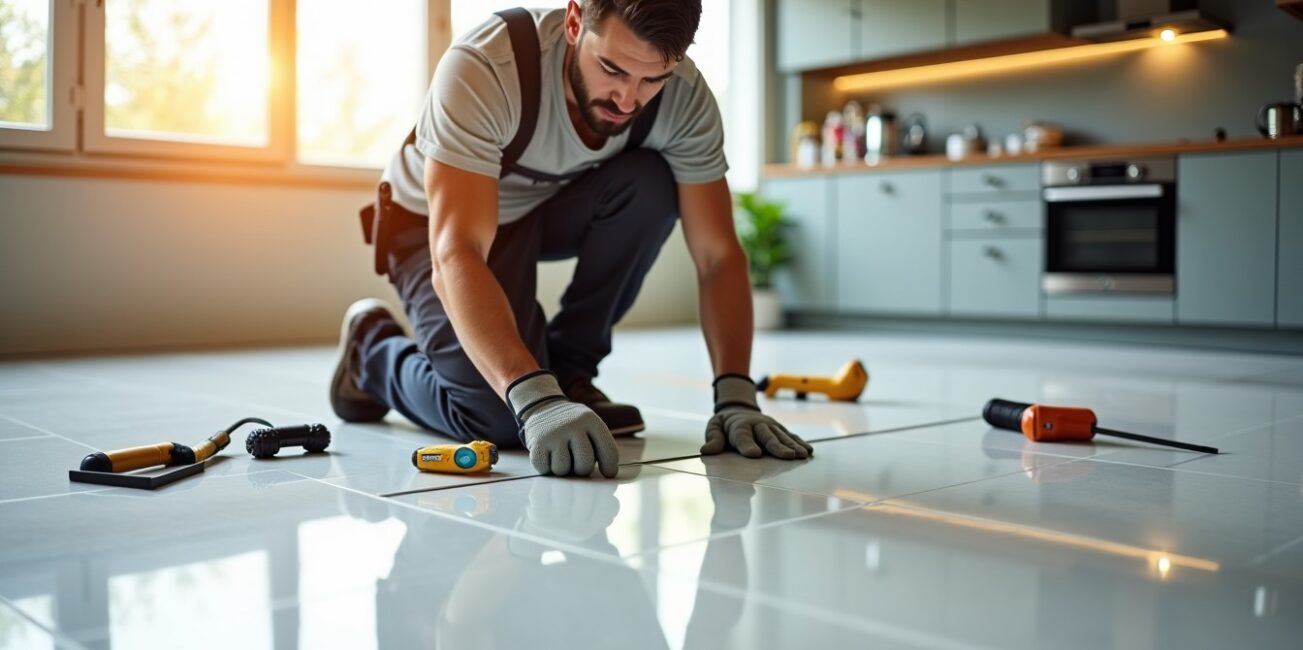Tarifs pose de carrelage au m² en 2026 : Guide complet des prix et astuces d'experts