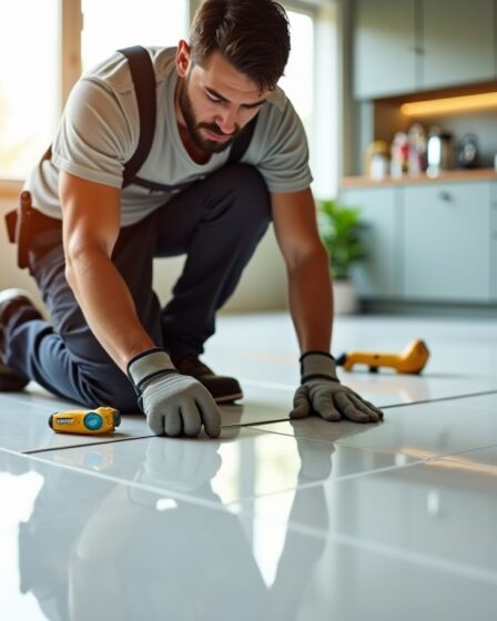 Tarifs pose de carrelage au m² en 2026 : Guide complet des prix et astuces d'experts