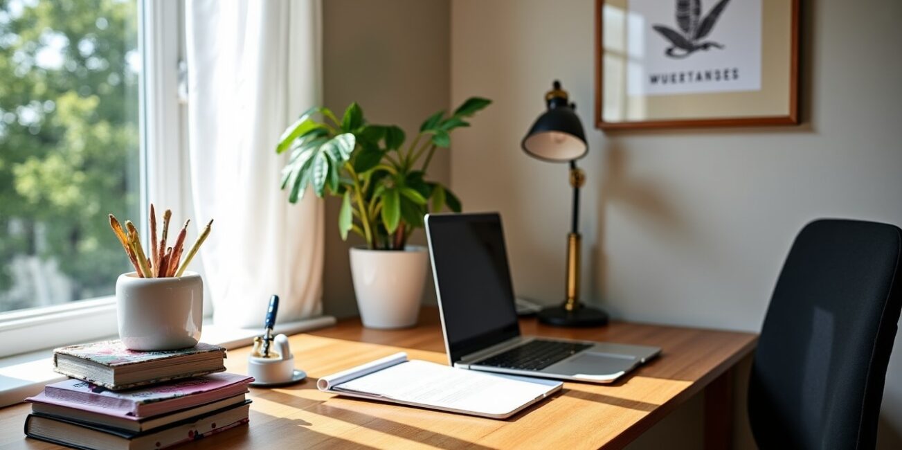 Comment optimiser un petit espace pour créer un bureau fonctionnel : 20 astuces incontournables