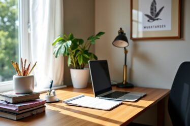 Comment optimiser un petit espace pour créer un bureau fonctionnel : 20 astuces incontournables