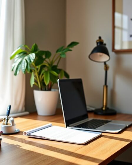 Comment optimiser un petit espace pour créer un bureau fonctionnel : 20 astuces incontournables