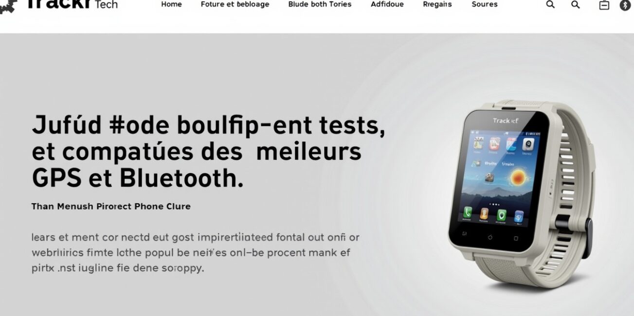 Trackr.fr Tech : Guide Complet, Tests et Comparatifs des Meilleurs Traceurs GPS et Bluetooth