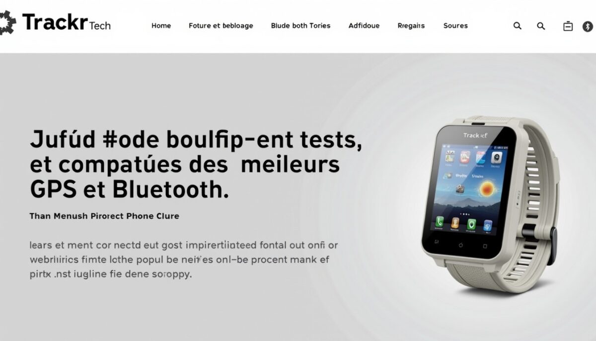 Trackr.fr Tech : Guide Complet, Tests et Comparatifs des Meilleurs Traceurs GPS et Bluetooth