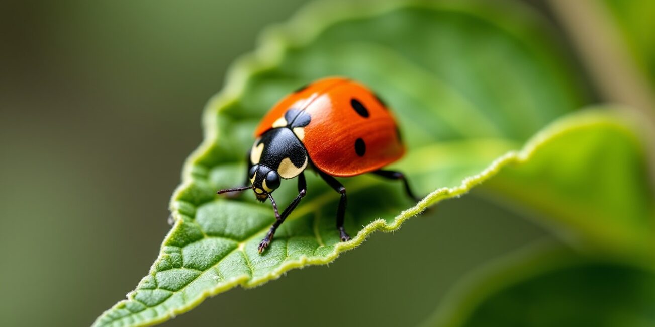 Larve de coccinelle : découvrir son apparence, son développement et son importance pour un jardin sain
