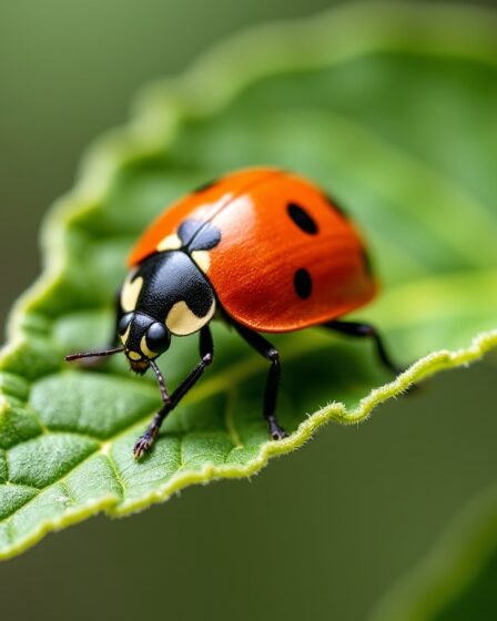 Larve de coccinelle : découvrir son apparence, son développement et son importance pour un jardin sain