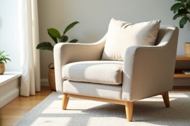 Fauteuil en Tissu : Alliez Confort Durable et Éco-Responsabilité dans Votre Salon