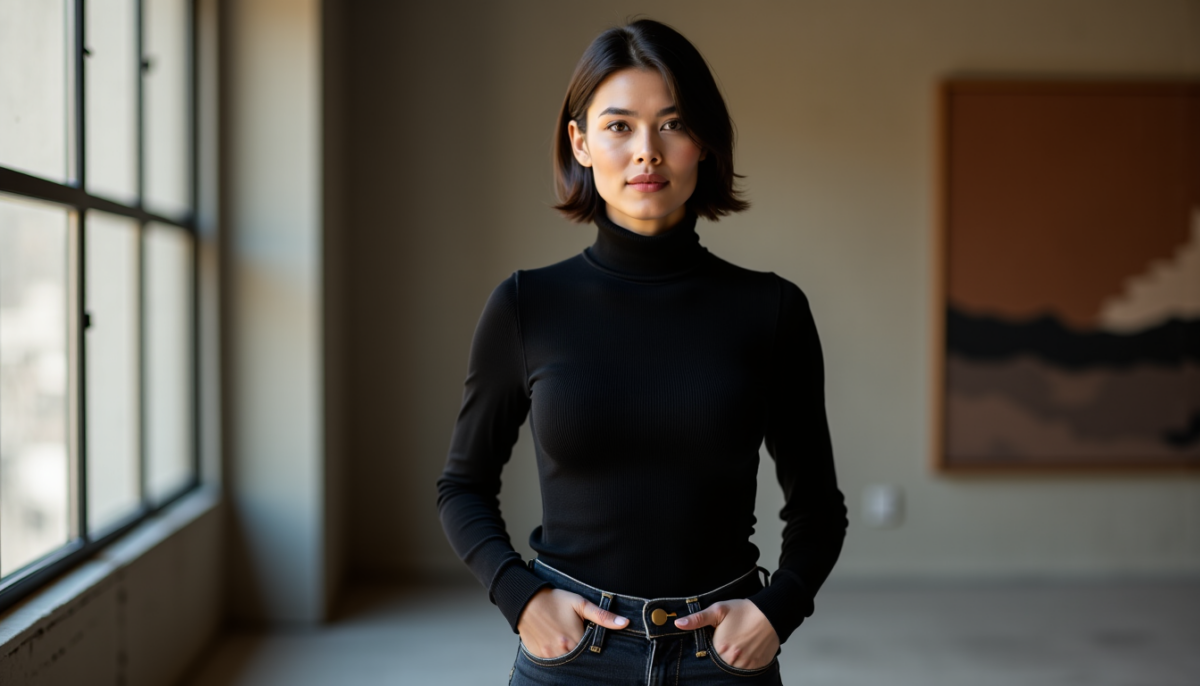 Pourquoi le col roulé transforme une tenue casual en style élégant